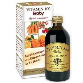 Vitamin 100 baby liquido analcoolico 200 ml dr. giorgini