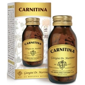 Carnitina integratore alimentare 180 pastiglie dr. giorgini