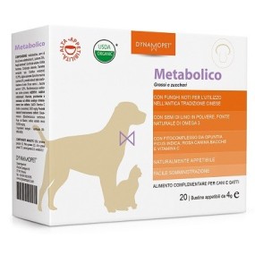 Metabolico medium 20 bustine da 4 g dynamopet