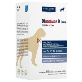 DIMMUNE D LARGE CANI 20 BUSTINE APPETIBILI DA 10 G