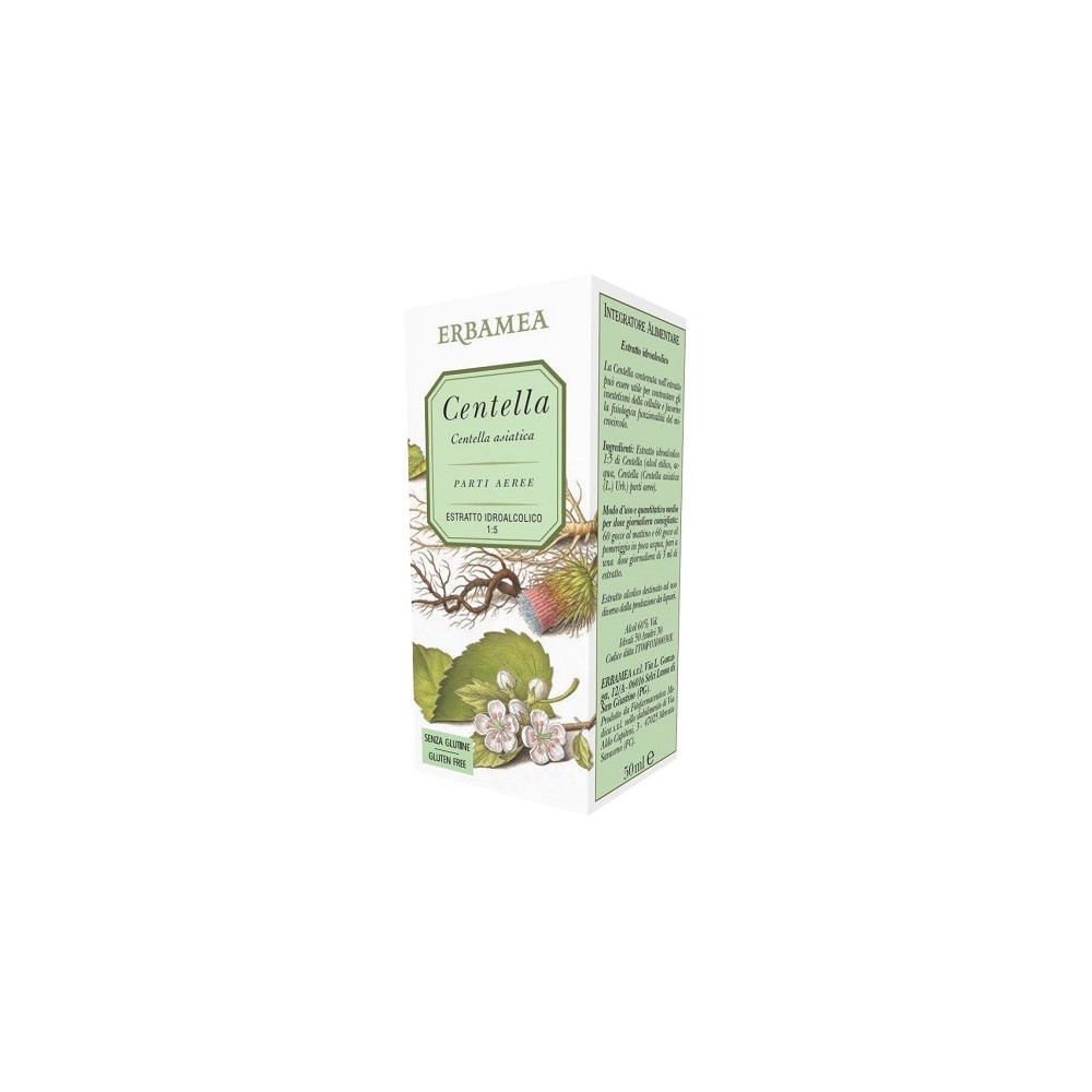 Centella estratto idroalcolico 50 ml - Erbamea: Benefici e Utilizzo