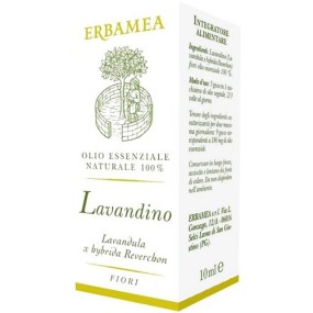 LAVANDINO Olio Essenziale 10 ml Erbamea