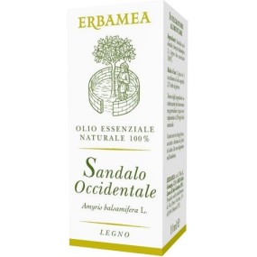 SANDALO OCCIDENTALE Olio Essenziale 10 ml Erbamea