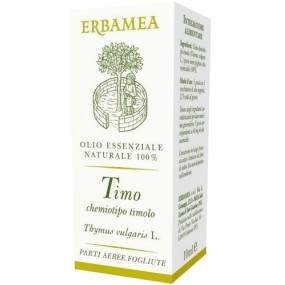 TIMO CHEMIOTIPO TIMOLO Olio Essenziale 10 ml Erbamea