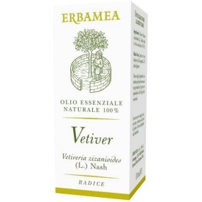 VETIVER Olio Essenziale 10 ml Erbamea