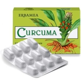 CURCUMA integratore alimentare 24 capsule Erbamea