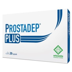Prostadep plus integratore alimentare 20 capsule erbozeta