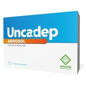 Uncadep aerosol integratore alimentare 10 fiale da 2 ml erbozeta