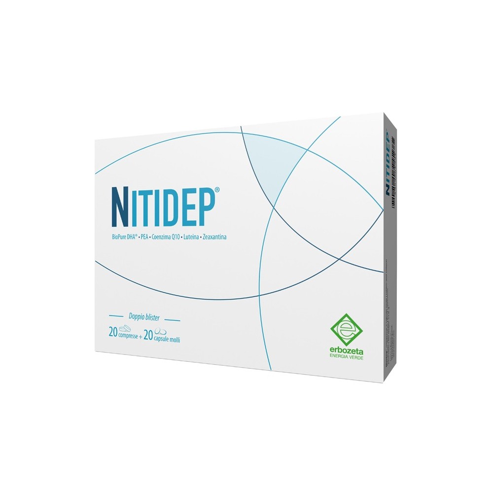 NITIDEP integratore alimentare 20 compresse+20 capsule molli Erbozeta