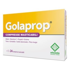 GOLAPROP integratore alimentare 24 compresse masticabili Erbozeta