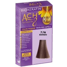 Biokeratin ach8 tinta per capelli biondo 7/n 200 gr dietalinea