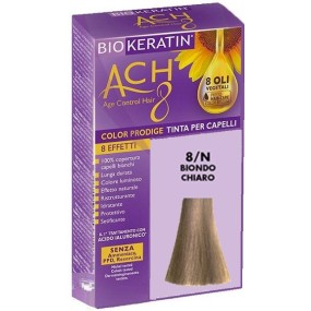 BIOKERATIN ACH8 Tinta per Capelli Biondo Chiaro 8/N 200 gr Dietalinea