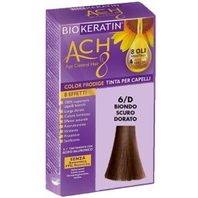 BIOKERATIN ACH8 Tinta per Capelli Biondo Scuro Dorato 6/D 200 gr Dietalinea