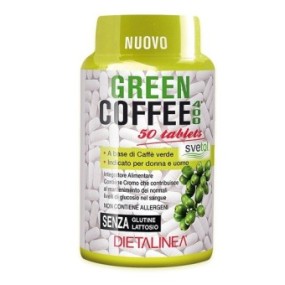 Dietalinea green coffe 400 50 compresse