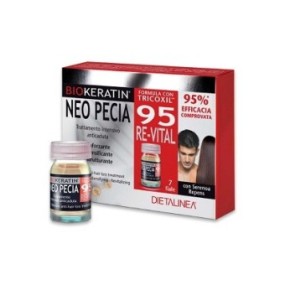 Biokeratin neo pecia 95 integratore alimentare 7 fiale da 3 ml dietalinea