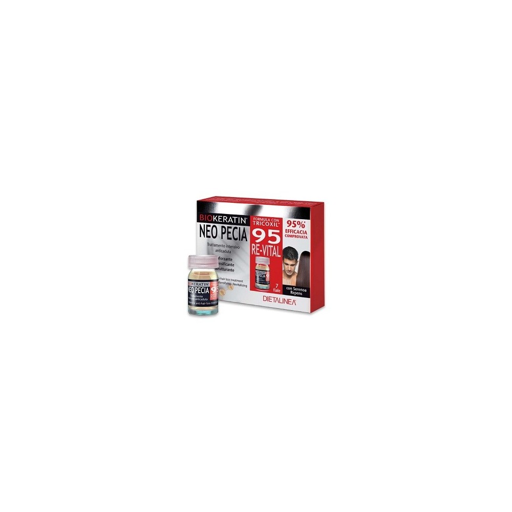 Biokeratin neo pecia 95 integratore alimentare 7 fiale da 3 ml dietalinea