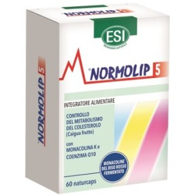 Normolip 5 integratore alimentare 60 naturcaps esi