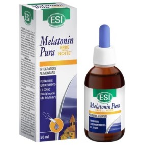 Melatonin Pura Gocce con erbe della notte integratore alimentare 50 ml ESI