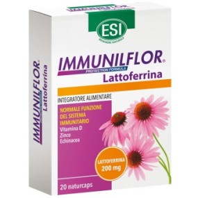 Immunilflor lattoferrina integratore alimentare 20 naturcaps ESI