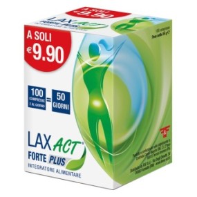 LAX ACT FORTE PLUS 100 COMPRESSE