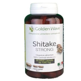SHITAKE STRONG integratore alimentare 90 maxi capsule Golden Wave