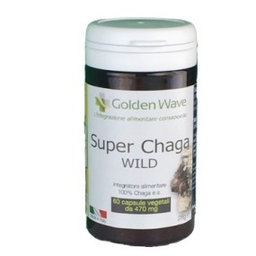 SUPER CHAGA WILD integratore alimentare 60 capsule Golden Wave