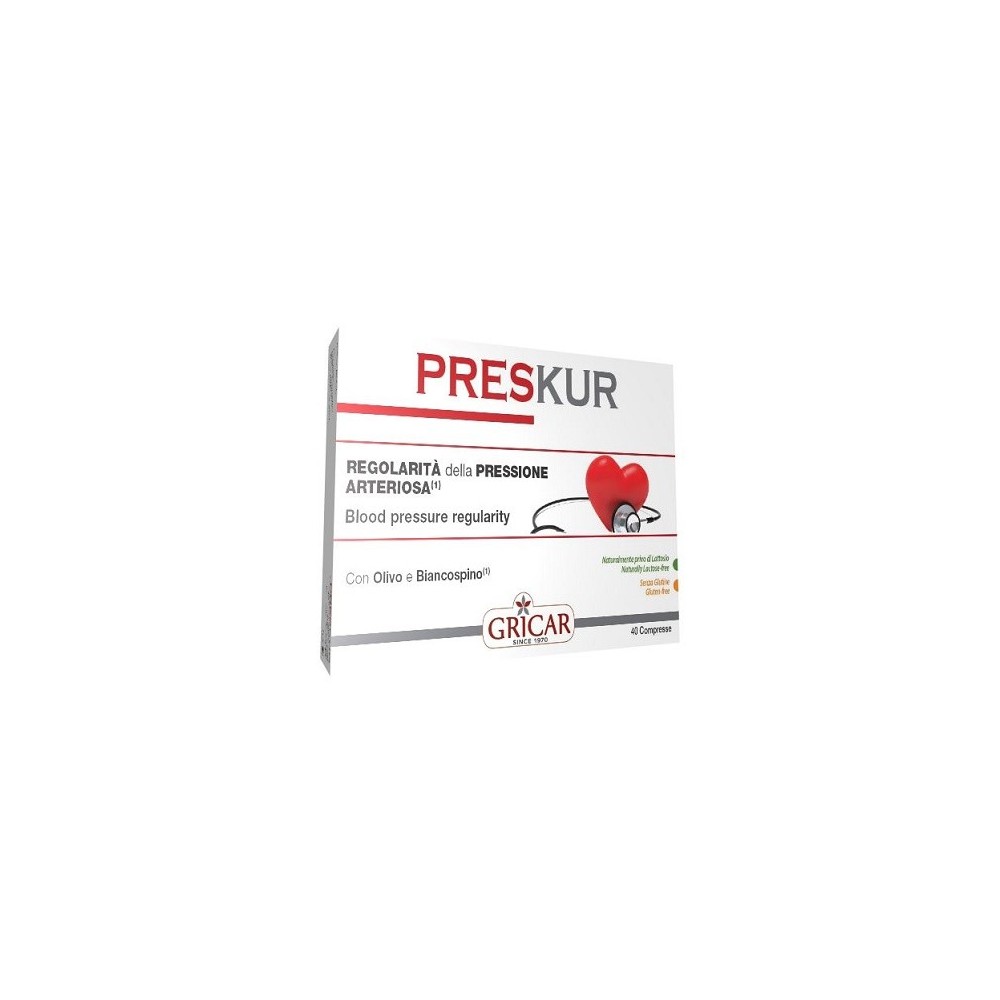 PRESKUR integratore alimentare 40 compresse Gricar