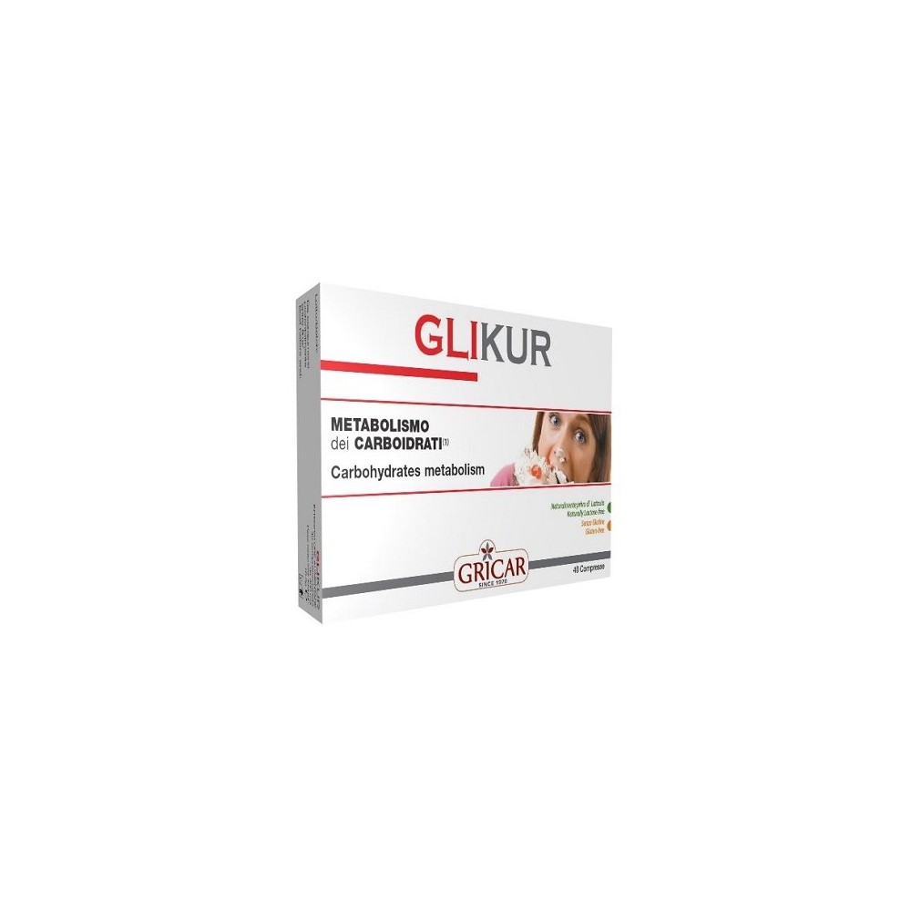 Glikur integratore alimentare 40 compresse gricar