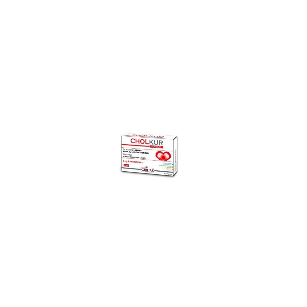 Cholkur advance integratore alimentare 30 compresse gricar