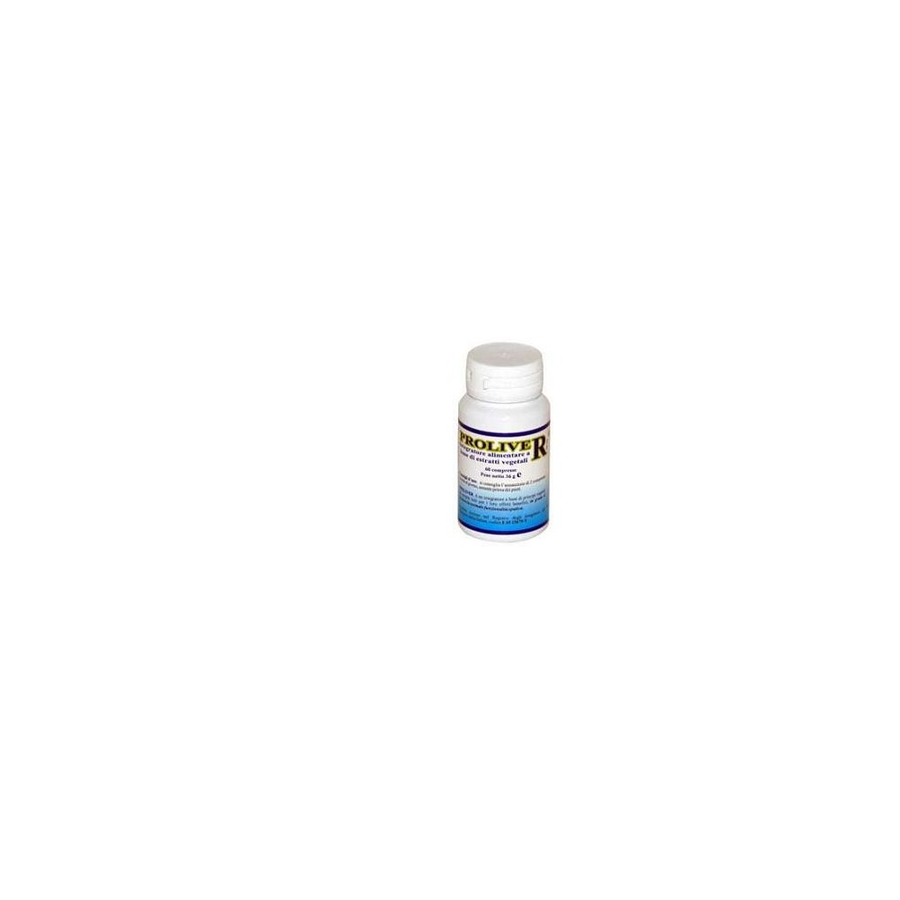 Proliver 36 g, 60 capsule, blister Herboplanet Integratore alimentare