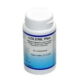 Coleril Plus 22,5 g, 30 compresse, blister Herboplanet Integratore alimentare
