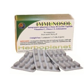 Immunosol 30,6 g, 36 compresse, blister Herboplanet Integratore alimentare