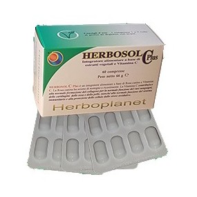 Herbosol c plus 60 compresse herboplanet integratore alimentare