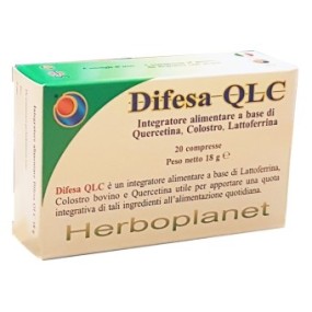Difesa QLC 20 compresse blister Herboplanet Integratore alimentare