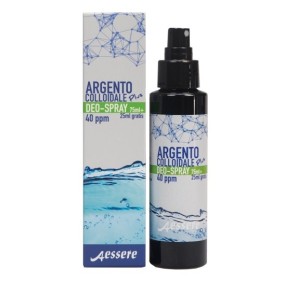 Aessere argento colloidale plus deo spray 40 ppm