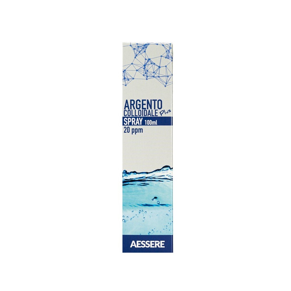 Aessere Argento colloidale Plus Spray 20 PPM 100 ml
