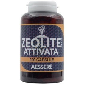 Zeolite plus attivata 200 capsule vegetali integratore alimentare aessere