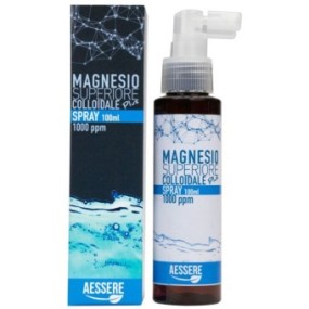 Aessere magnesio superiore colloidale plus spray 1000 ppm 100 ml