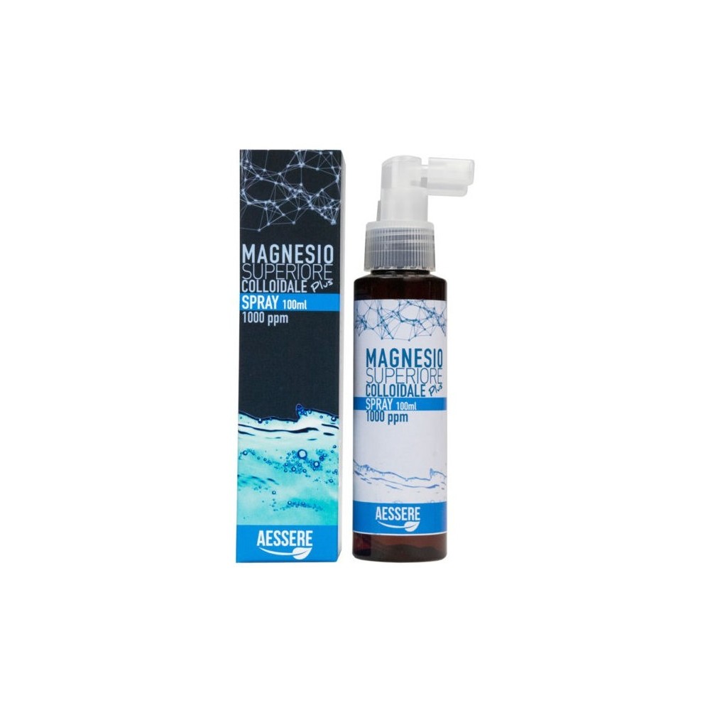Aessere Magnesio Superiore Colloidale Plus Spray 1000 PPM 100 ml