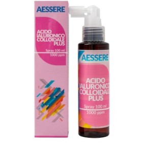Aessere acido ialuronico colloidale plus spray 1000 ppm 100 ml