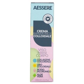 Aessere crema riparatrice colloidale viso mani corpo 150 ml