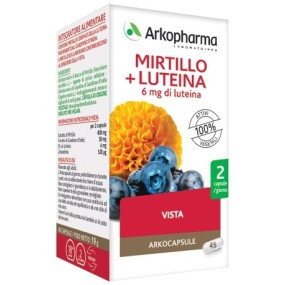 ARKOCAPSULE® MIRTILLO + LUTEINA integratore alimentare 45 capsule Arkopharma