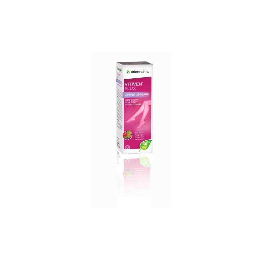Vitiven® flux gel gambe leggere - benessere immediato 150 ml arkopharma