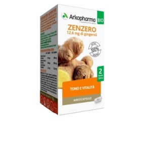 Arkocapsule zenzero integratore alimentare 40 capsule arkopharma