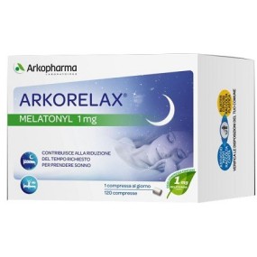 Arkorelax® melatonyl integratore alimentare 120 compresse arkopharma