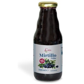 MIRTILLO SUCCO/POLPA BIO 100% integratore alimentare 330 ml Caira Laboratorio Erboristico