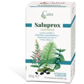 SALUPROX integratore alimentare 75 compresse Caira Laboratorio Erboristico
