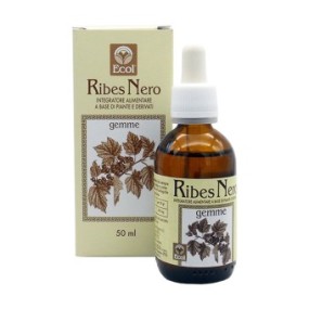 Ribes nero gemme integratore alimentare 50 ml ecol