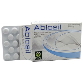 ABIOSIL integratore alimentare 25 compresse Ecol