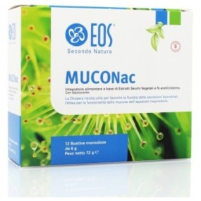 MUCONAC integratore alimentare 12 bustine Eos